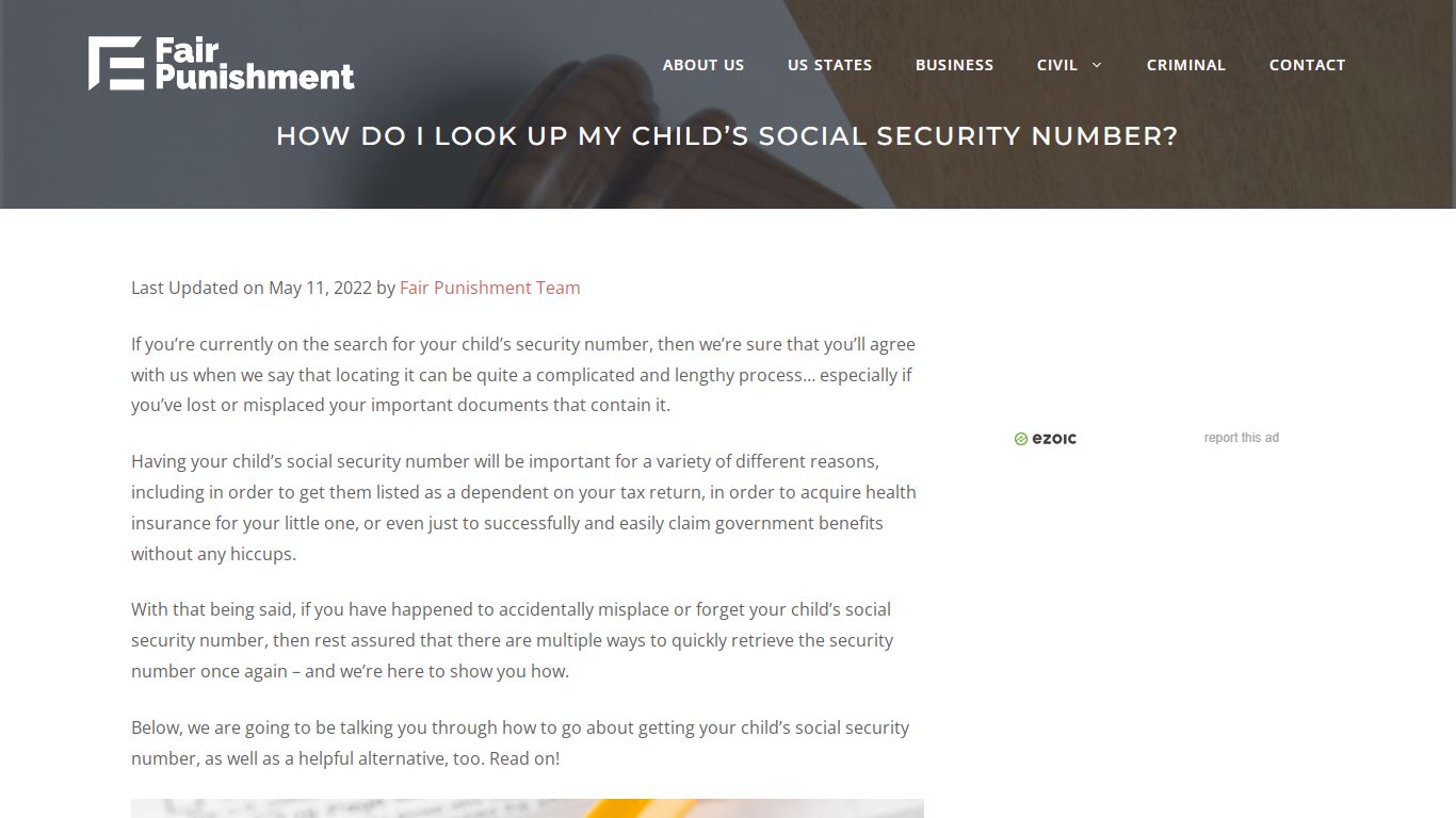 How Do I Look Up My Child’s Social Security Number?